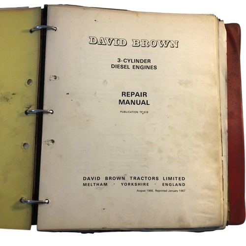 David Brown Tractor Workshop Service Repair Manual Diesel Engines & Transmission - Picture 10 of 21