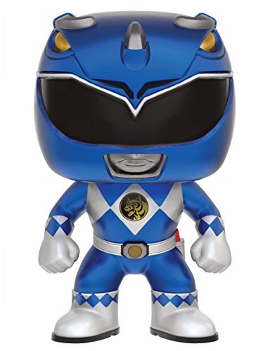 En Oferta Funko Pop! Televisión Power Rangers - Figura De Vinilo Azul Metálico Ranger 10 Cm Lim