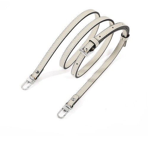 Bandolera de hombro de cuero genuino de 0,9 cm correa ajustable de repuesto - Imagen 12 de 26