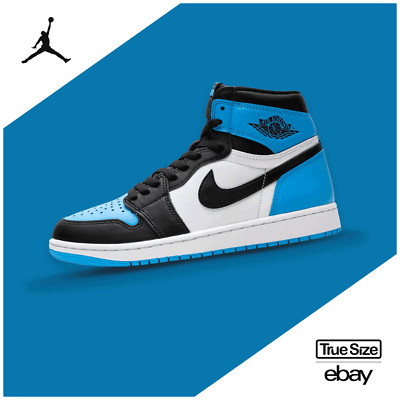 Nike Air Jordan 1 Retro High OG UNC Toe | Sneaker DZ5485-400 | 44 44.5 45 46