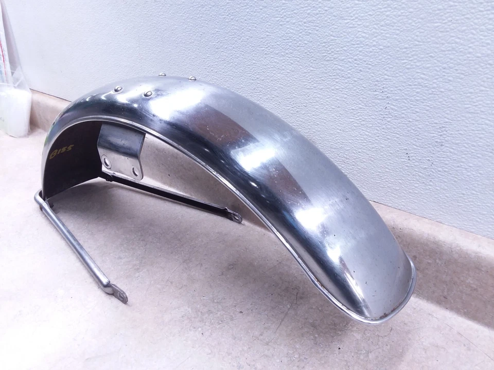 Guardabarros delantero Kawasaki 400 KZ KZ400 (KZ400B) 1979 de colección ANS-B155 Foto 2 de 4