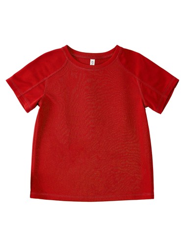 Kids Boys Top Golf Tee Soccer T-shirt Solid Color Blouse Tennis Sweatshirt Gym - Picture 57 of 63