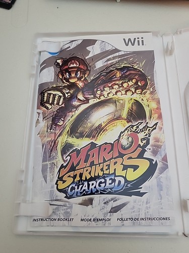 Mario Strikers Charged (Nintendo Wii, 2007) CIB - Picture 3 of 5