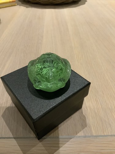 LALIQUE CRYSTAL SIDONIE TURTLE GREEN / VERT #1214500 BRAND NEW BOXED FRENCH - Picture 5 of 10