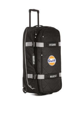 Sparco Tour Gulf Reisetasche Schwarz Rennen Tasche Sport
