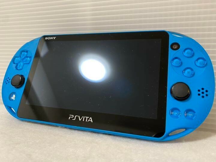 Sony PlayStation PS Vita VitaPCH-2000ZA23 Aqua Blue Limited Sony PlayStation PS Vita VitaPCH-2000ZA23 Aqua Blue Limited
