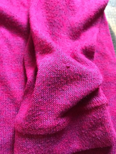 Old Navy Girls Sweater-Dark Pink-Sizel XL-14-Boxy-Keyhole-Stretch-Washable-Sheer - Picture 7 of 7