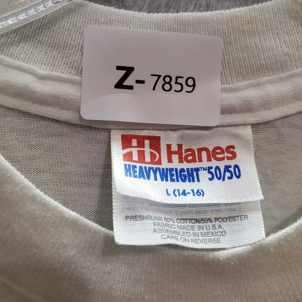 Camiseta DE COLECCIÓN Charlie And The Cocolate Factory Niños Grande Blanco Logo Arco Iris Foto 4 de 4