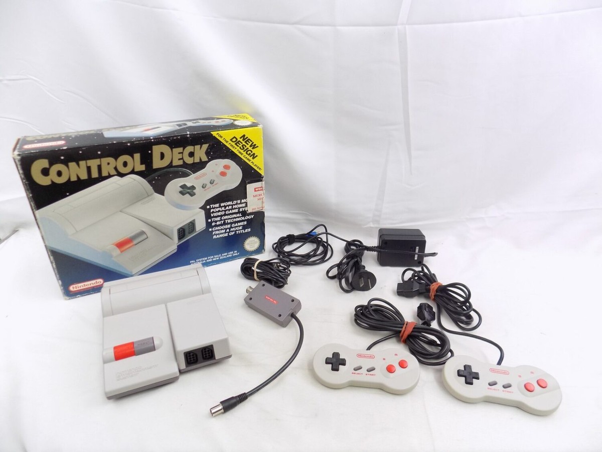 Boxed Nintendo Entertainment System NES Top Loader Control Deck