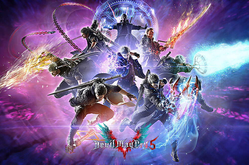 デビルメイクライ5 A1大型布ポスター デビルメイクライ5 A1大型布ポスター ポスター A1大型布ポスター