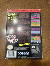 Cool World (Nintendo Entertainment System, 1993) NES Complete CIB! Very Rare! 🔥