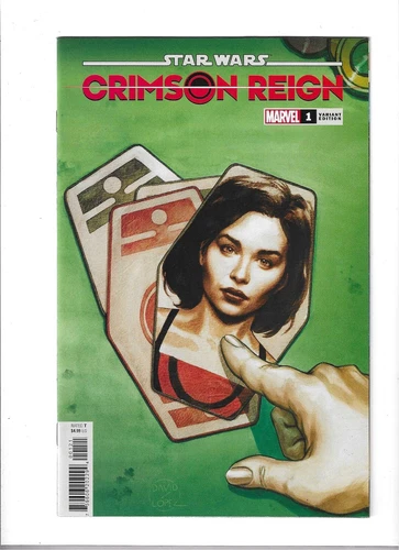 Star Wars Crimson Reign #1- 1:25 David Lopez Sabacc Variant Cover Marvel 2022 NM