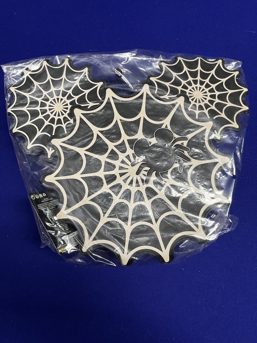 Loungefly Mickey Mouse Spiderweb Mickey GITD Crossbody Purse 