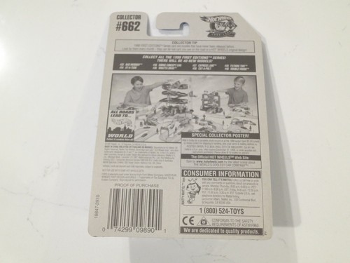 Contenedor Mattel Hot Wheels Bad Mudder 1998 primera edición #33 de 40 #662 (18847-3910) - Imagen 6 de 8
