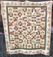 Harvest Time quilt top & backing