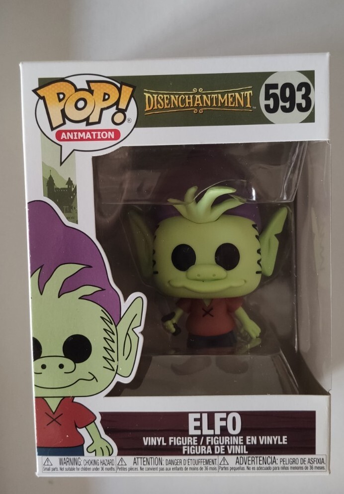 Funko Pop! Elfo 593 #593 Disenchantment Animation - Netflix Disincanto