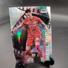 BENJAMIN SESKO 2021-22 Stadium Club Chrome UEFA Reel Time Insert Refractor RC