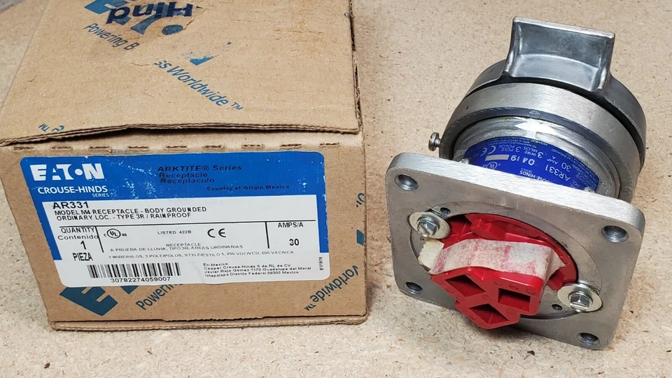 Eaton Crouse-Hinds serie Arktite ARE3312 - receptáculo  Foto 2 de 4