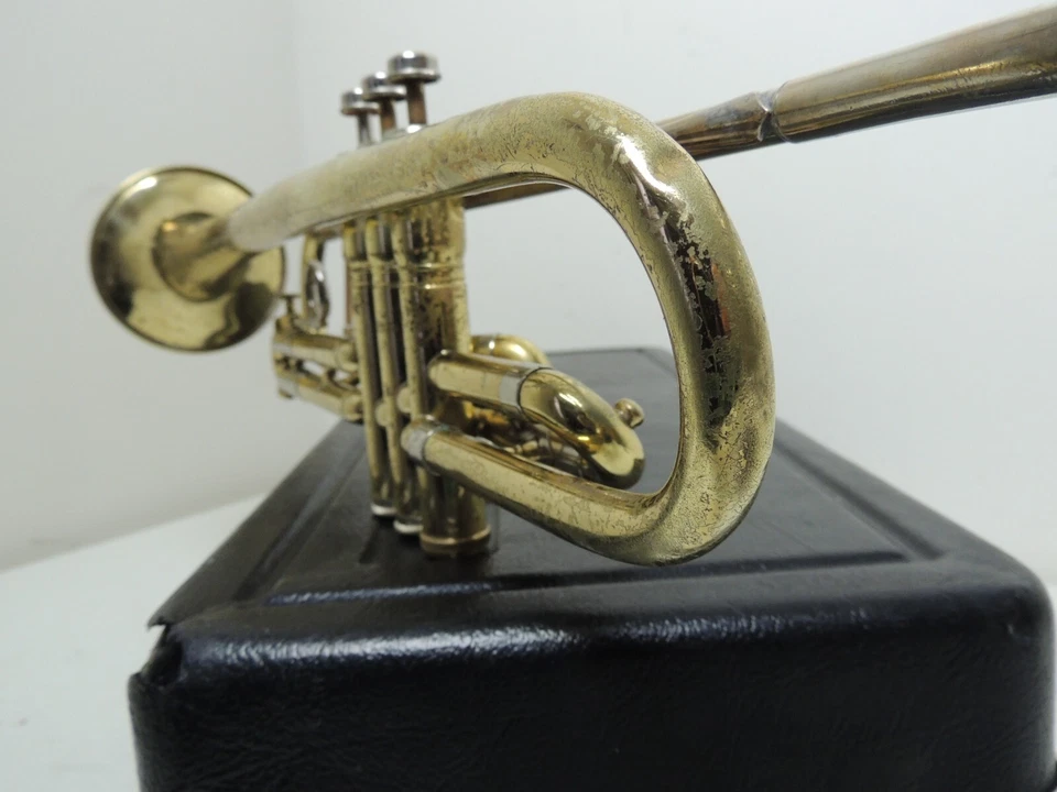 Trompeta King 1968 Cleveland Superior Bb🎺 7c boquilla, estuche SN C392174 Foto 4 de 4