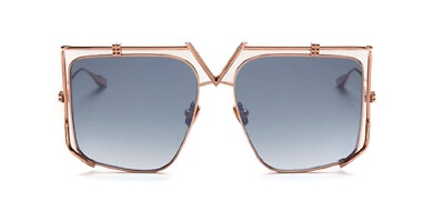 Valentino V - LIGHT Rose Gold/Grey Mirrored (VLS-116A RSE 