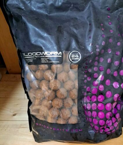 PREIS PRO 5 KG TÜTE - STICKY BAITS "BLOODWORM" 24 mm 5 kg Shelf Life Boilies NEU - Bild 4 von 7