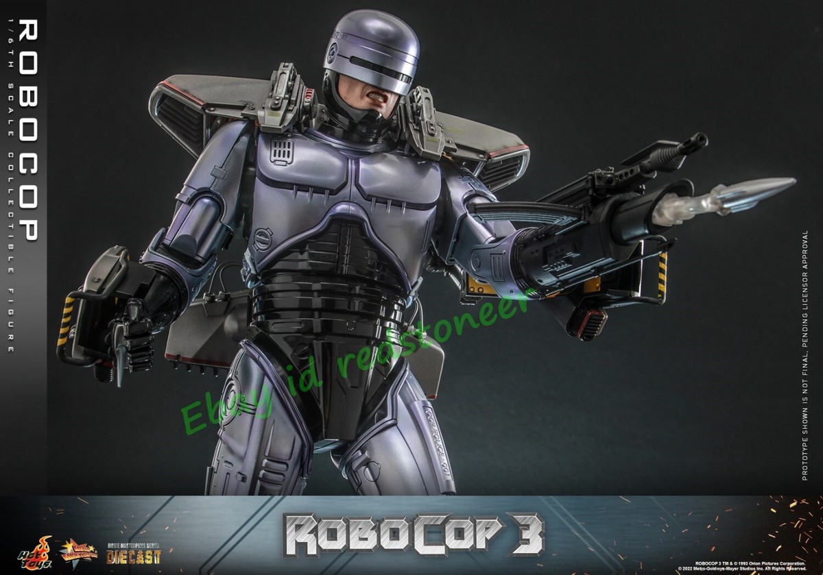 ムービー・マスターピース - 1/6 Scale Fully Poseable Model: Robocop 3 - Roboco Hot Toys Movie Piece DIECAST ROBOCOP 3 Figure ROBOCOP 1/6