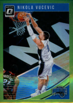 2018-19 Donruss Optic Lime Green #49 Nikola Vucevic Orlando Magic
