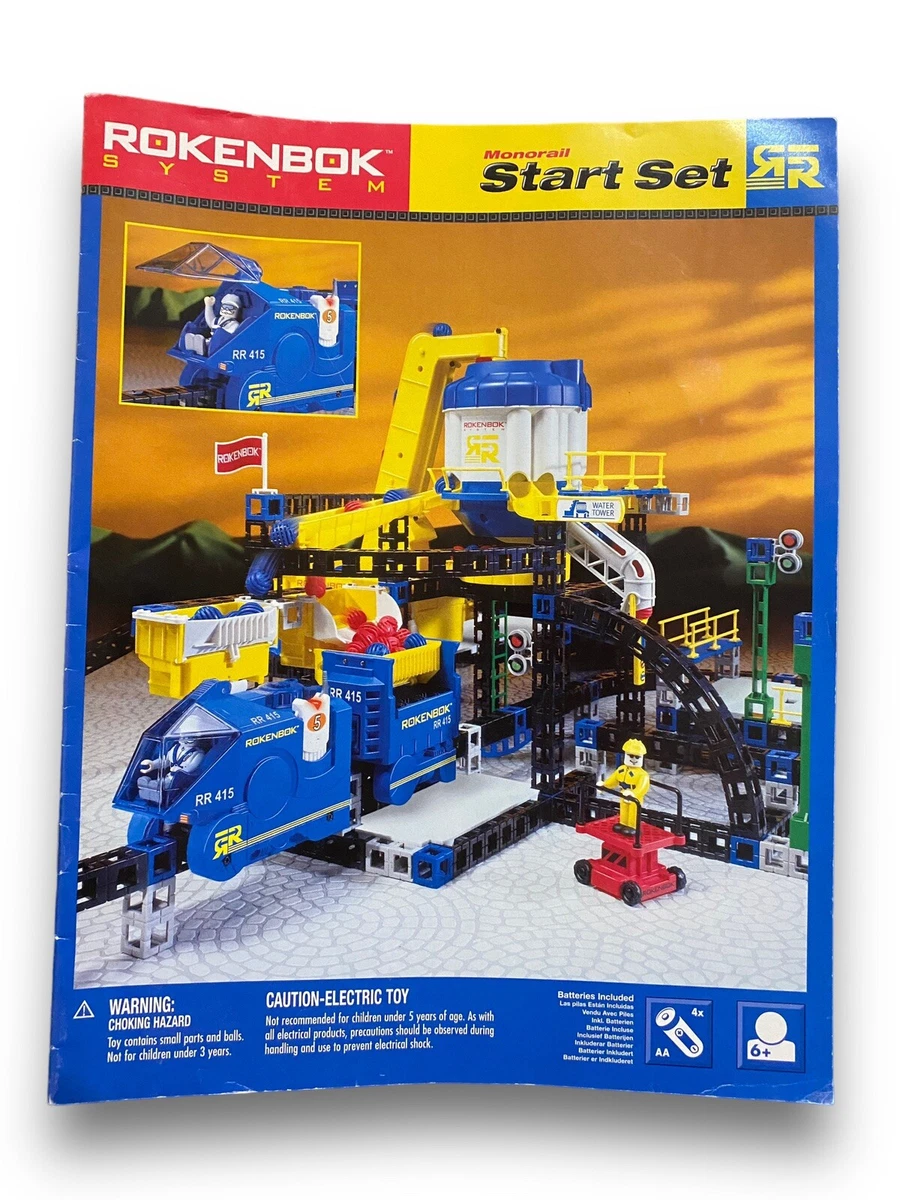 Rokenbok System Monorail Start Set Model 36140 Manual Instructions Only
