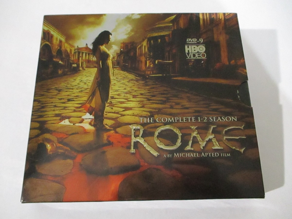 Rome The Complete Season 1 & 2 4 Disc DVD Rare Chinese Release