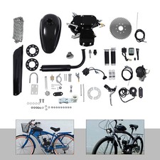 2 Stroke 80cc Petrol Engine Motor Kit Gas Motorized Bicycle Bike Double-cylinder