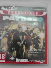 STOCK LOTTO PEZZI 1 GIOCO PLAYSTATION PS3 PAY DAY 2 ESSENTIAL RARA
