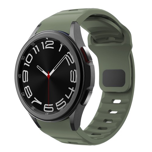 Bracelet de montre en silicone pour montre Samsung Galaxy Watch7 6 5 4 40/42/43/44/45/46/47 mm - Photo 14 sur 19