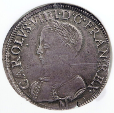 1560AD FRANCE King Charles IX Silver Teston Coin NGC i91612 | eBay