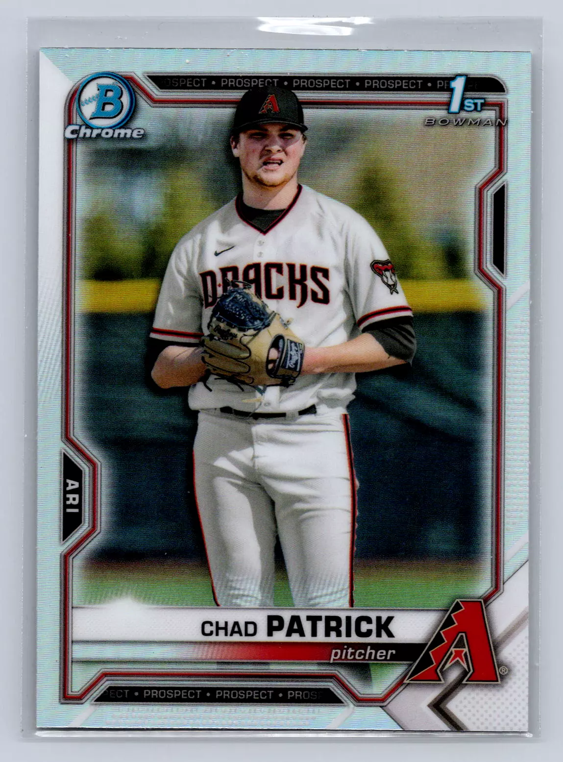 Chad Patrick trading card