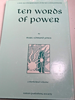 TEN WORDS OF POWER : A MEMORIAL EDITION 1987 MARC EDMUND JONES NEW