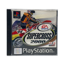 ebay® Auktion 166856688484 | EA Sports Supercross 2000 Playstation 1 PS1 One Spiel | Gut OVP Thumbnail of ebay® auction 166856688484 | EA Sports Supercross 2000 Playstation 1 PS1 One Spiel | Gut OVP