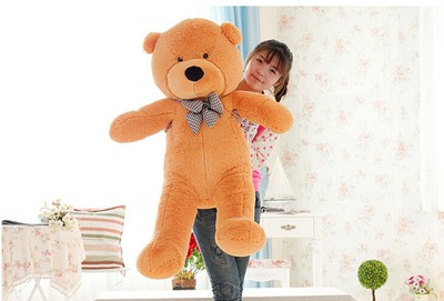 24/" Giant Huge Brown Teddy Bear Plush Soft Doll Big Stuffed Animal Toy Kid Gift