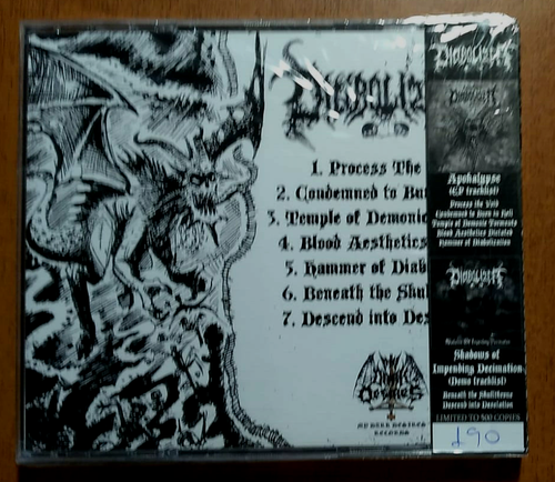 Diabolizer - Apokalypse Turkish Old School Death Br. Ed. - Picture 2 of 2