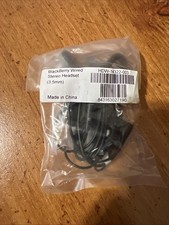 Genuine Blackberry Wired Stereo Headset Earphones - HDW-14322-003 New HTF