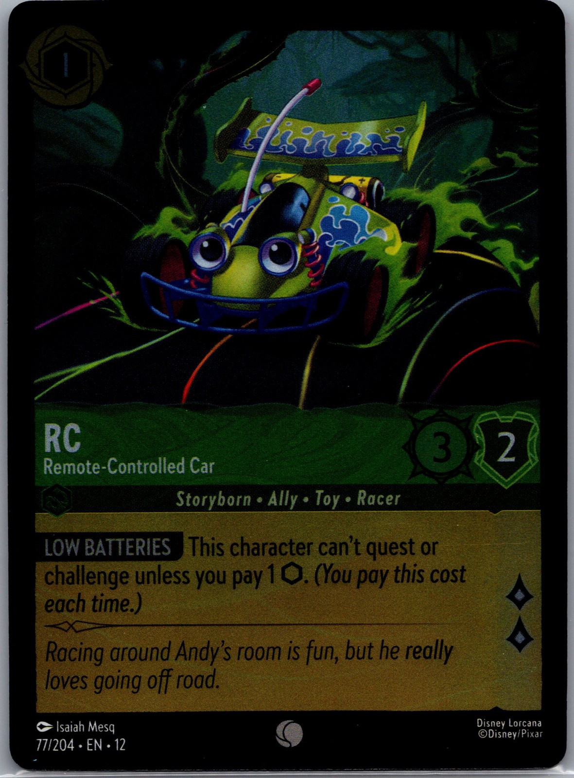 Wilds Unknown #77/204 RC Cold Foil