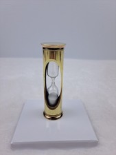 4  Brass Sand Timer 3 Minute Brass Hourglass Sand Timer Navigation Maritime