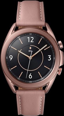 Samsung Galaxy Watch 3 (GPS, Bluetooth, Unlocked LTE) - Mystic Bronze. 4 bands.