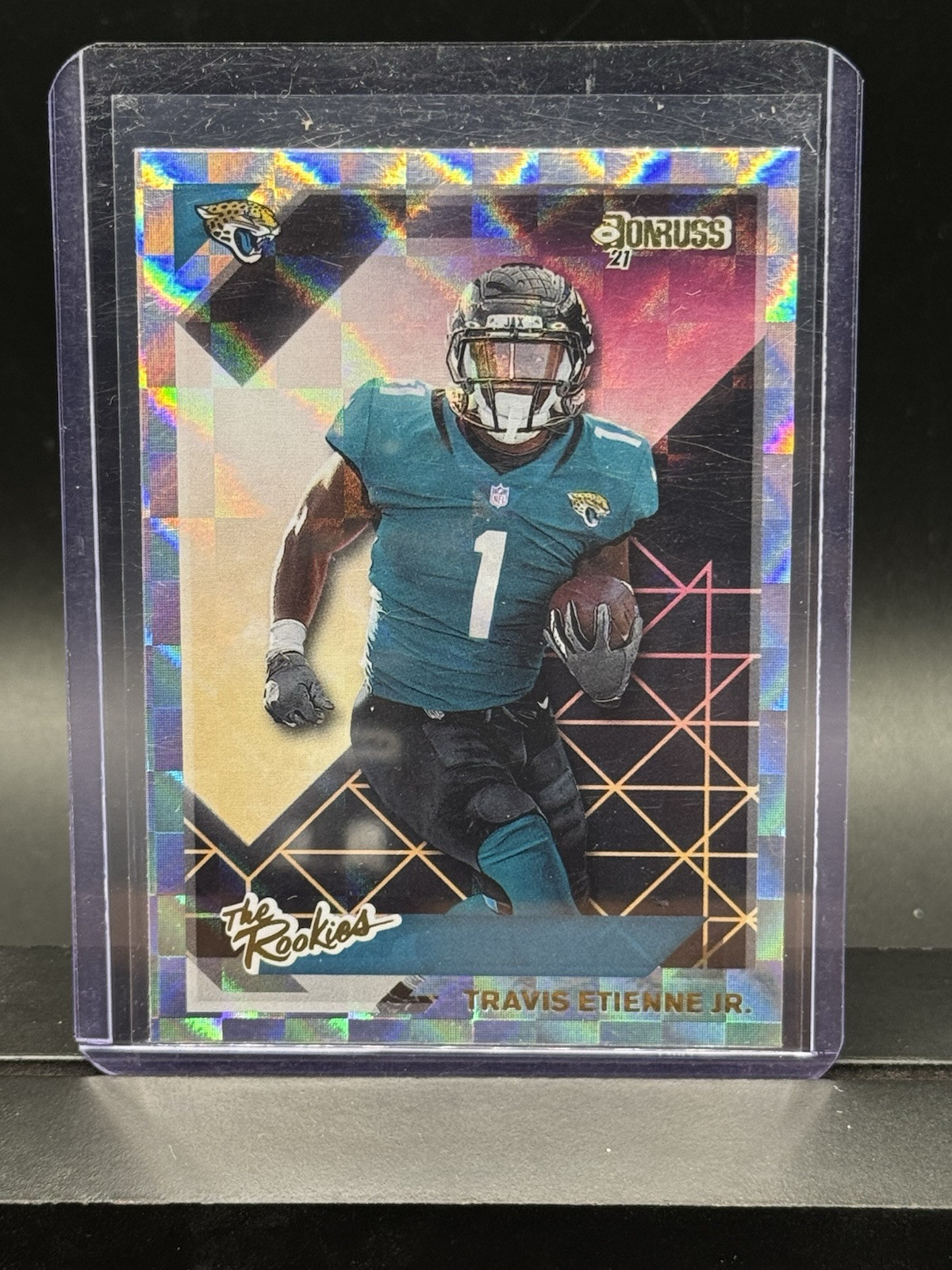 2021 Panini Donruss The Rookies Travis Etienne #TR-TET Jaguars RC