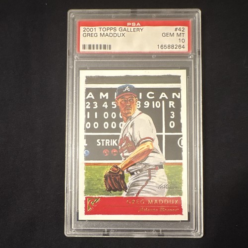 Greg Maddux #42 card