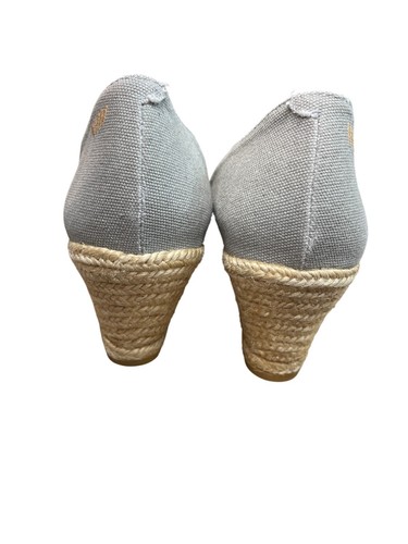 VISCATA Barcelona Women's Espadrille Wedge - Handmade In Spain, 3.5" Heel, Ankle Strap, Canvas & Jute