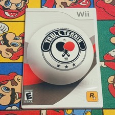 Rockstar Games Presents Table Tennis (Nintendo Wii) w/ Case Ping Pong