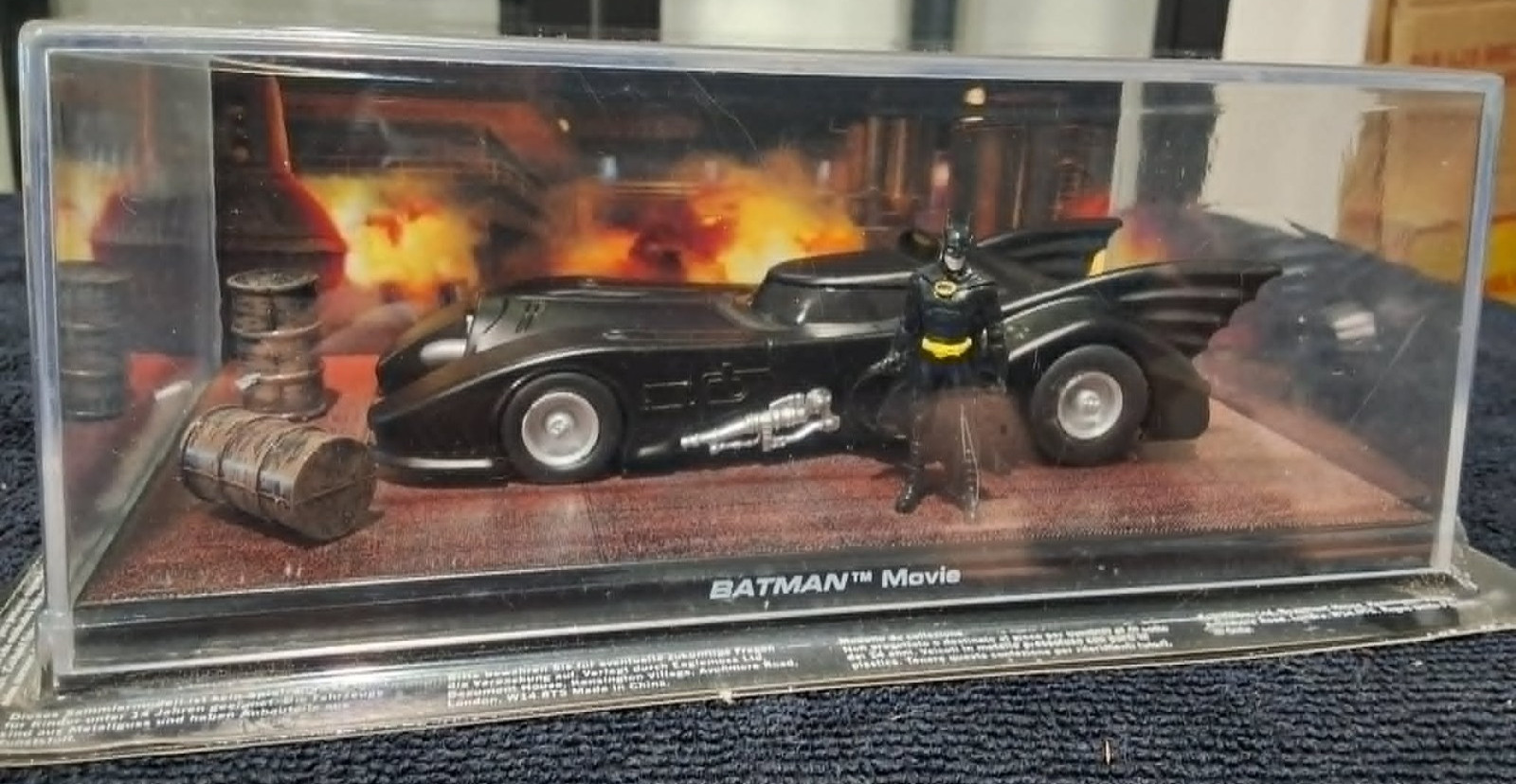 Batman [Batman Movie] Eaglemoss 1:43 Diecast Model Car With Display Case |No Mag