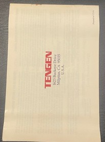 Super Sprint NES Nintendo Entertainment System Game Cartridge Complete