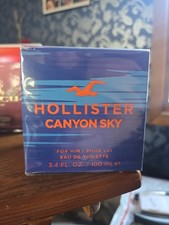 Hollister Canyon Sky EDT Spray for Men, 3.4 O...