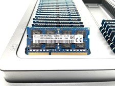 8GB MICRON MIXED MODELS DDR3 PC3-12800U SODIMM LAPTOP MEMORY TESTED LOT OF 32